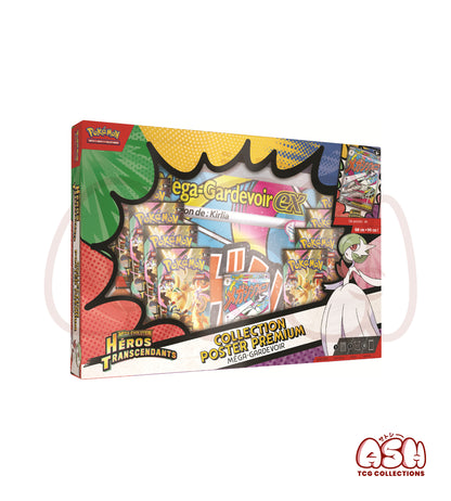 Coffret Pokémon Collection Poster Méga-Gardevoir Héros Transcendants ME2.5 face