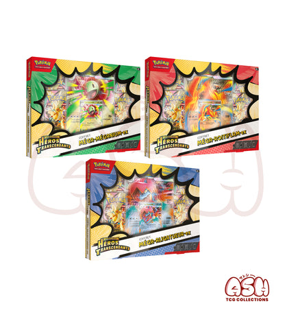 Coffret Pokémon Méga Évolution Roitiflam Megagnium Aligatueur 2026