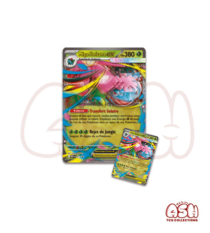 Coffret Pokémon Méga-Florizarre Ex – Méga-Évolution – 8 Boosters