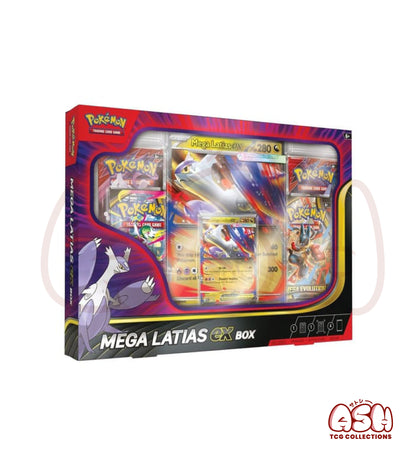 Coffret Pokémon Méga Latins Ex – Méga-Évolution – 4 Boosters