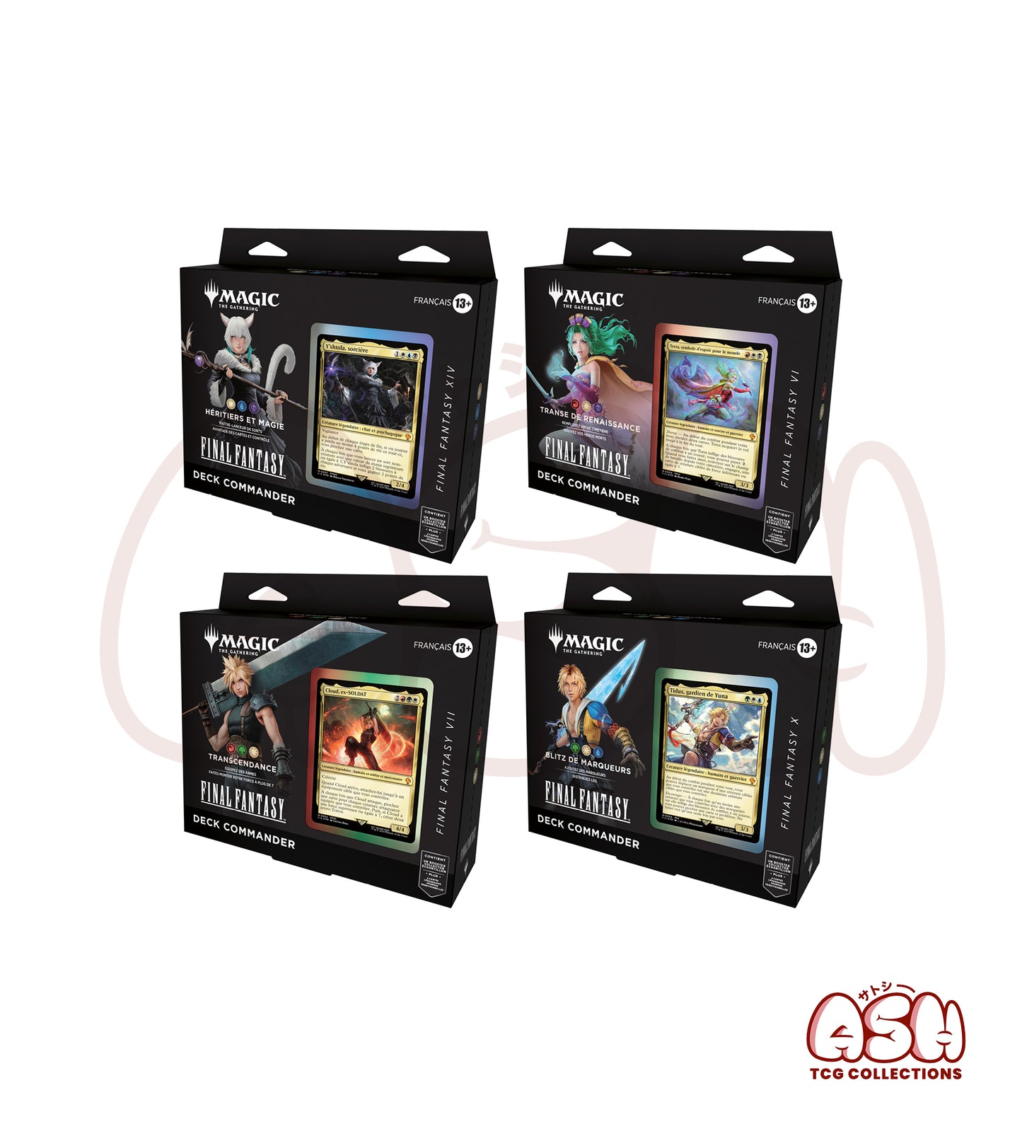 Deck Commander Magic: The Gathering – Final Fantasy – Deck au choix