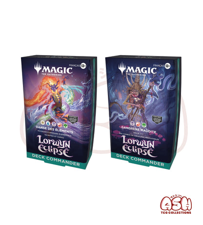 Deck Commander Magic The Gathering Lorwyn Eclipsé face