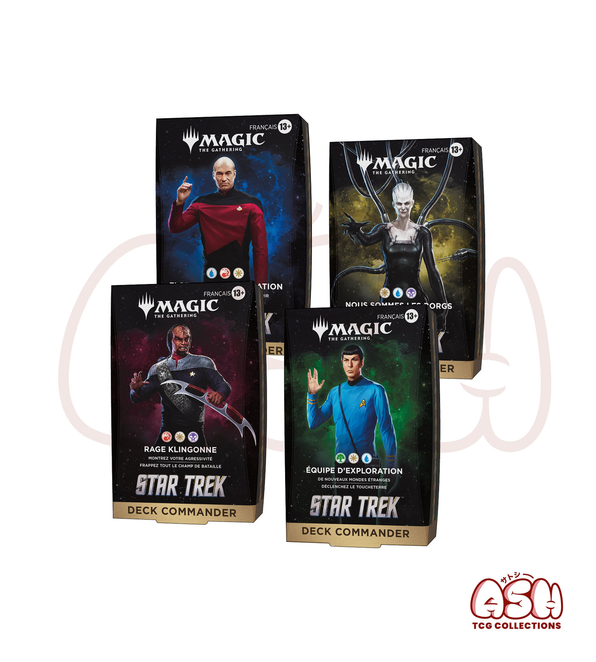 Deck Commander Magic: The Gathering Star Trek face