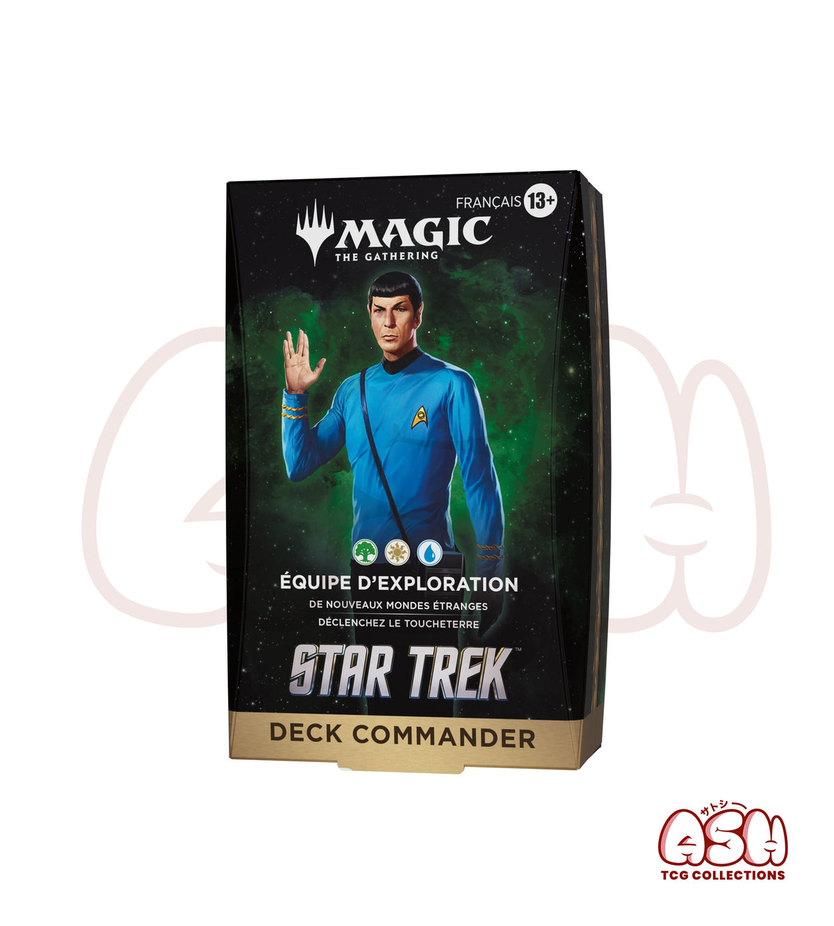 Deck Commander Magic: The Gathering Star Trek Équipe d'Exploration face