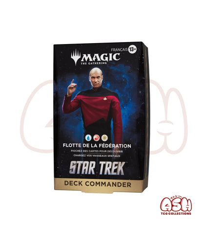 Deck Commander Magic: The Gathering Star Trek Flotte de la Fédération face