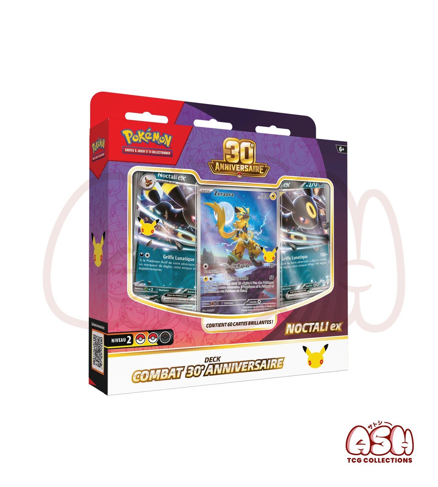Deck de Combat Noctali Ex 30e Anniversaire face