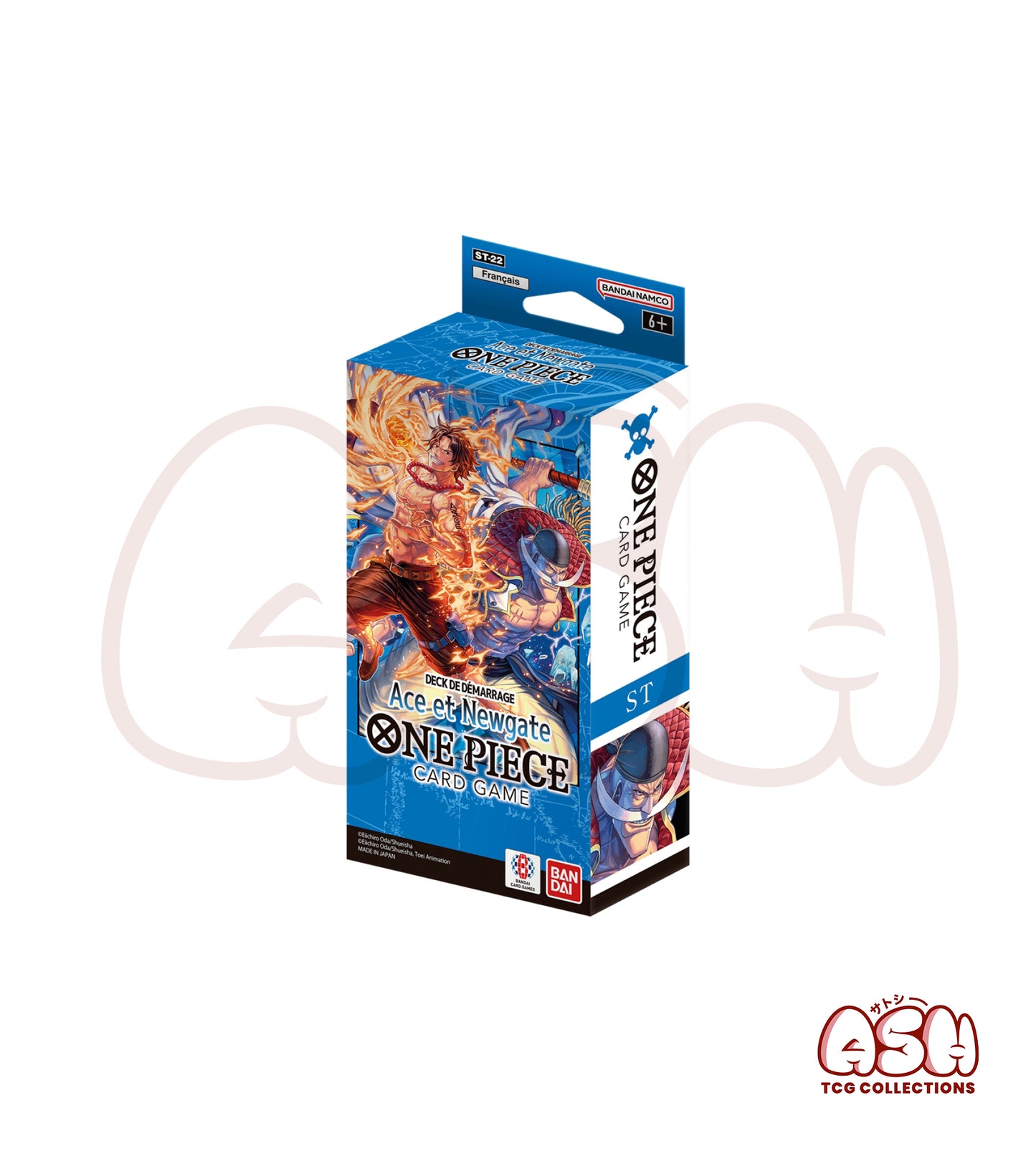 Deck One Piece Ace et Newgate 22 français face