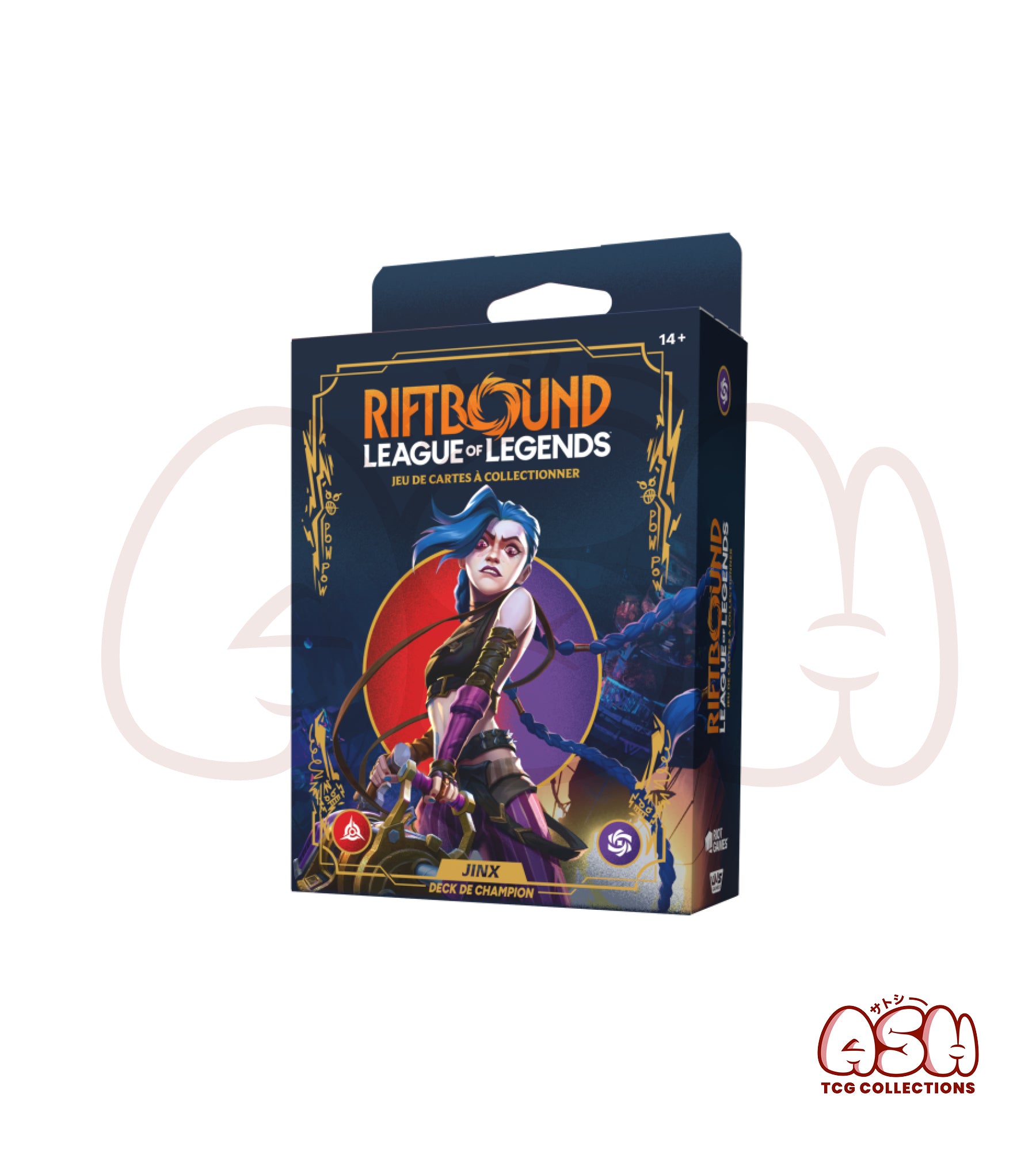 Coffret deck préconstruit Jinx avec booster Riftbound inclus