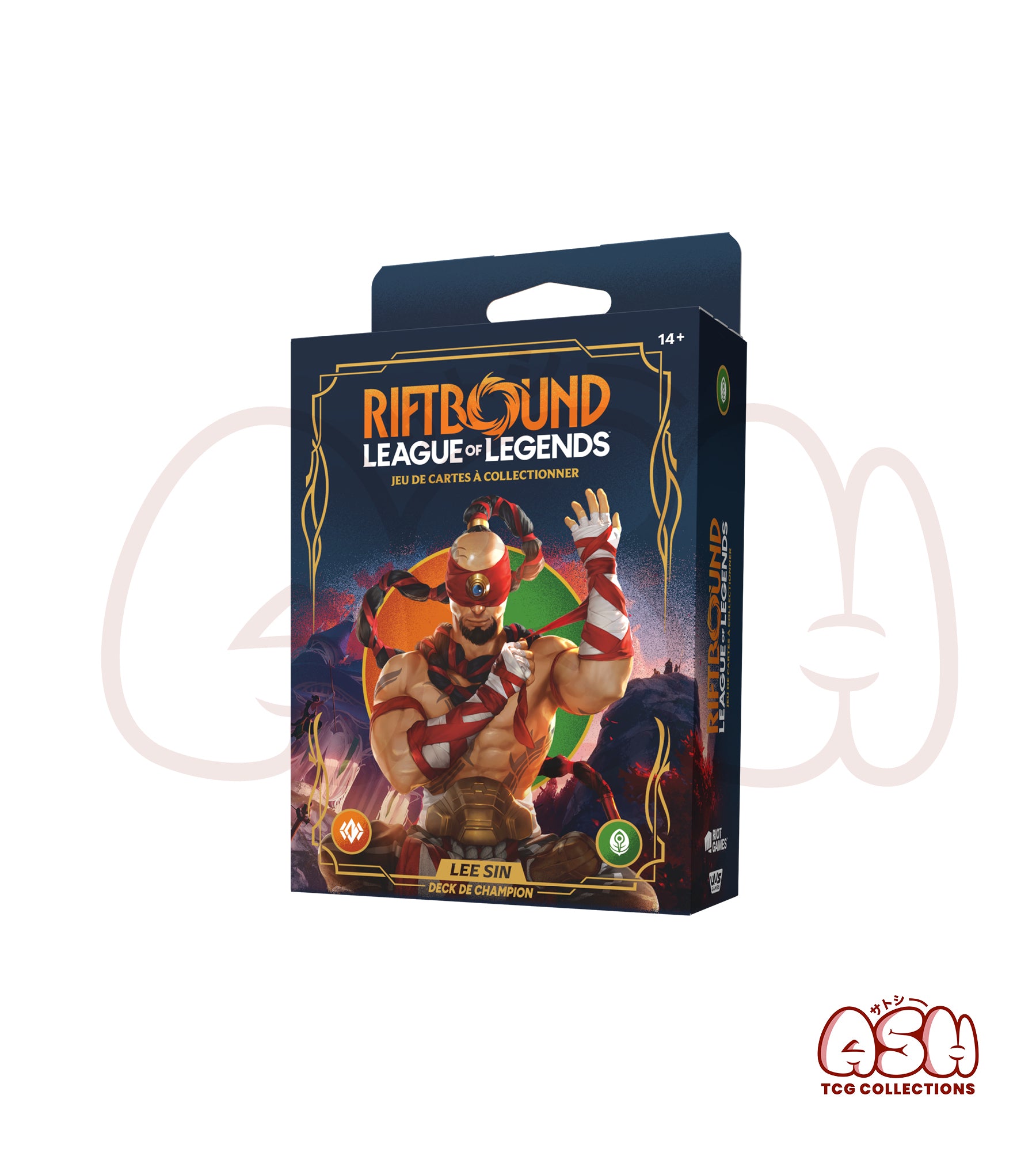 Deck préconstruit Lee Sin avec booster Riftbound et français