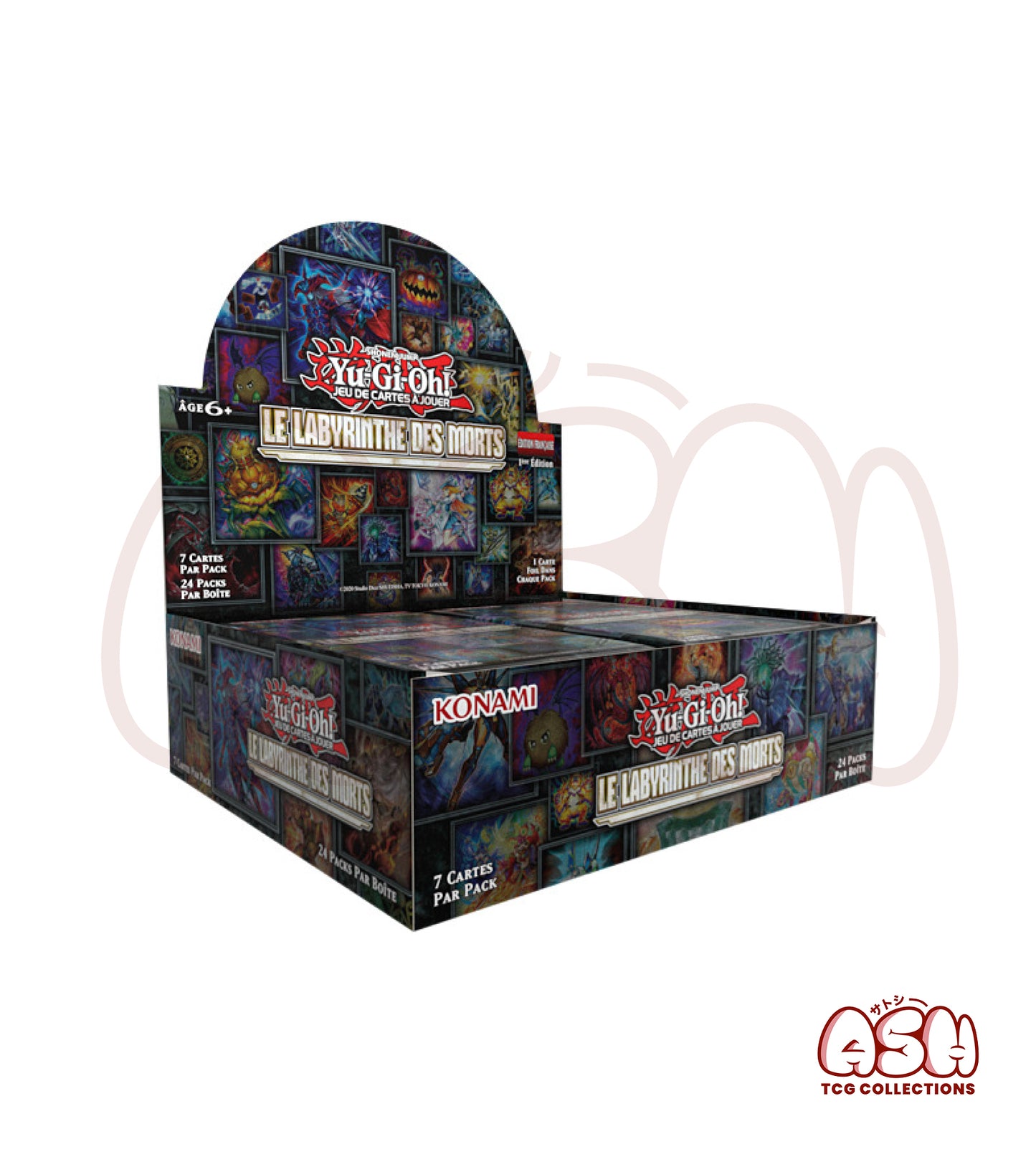 Display Yu-Gi-Oh Le Labyrinthe des Morts face