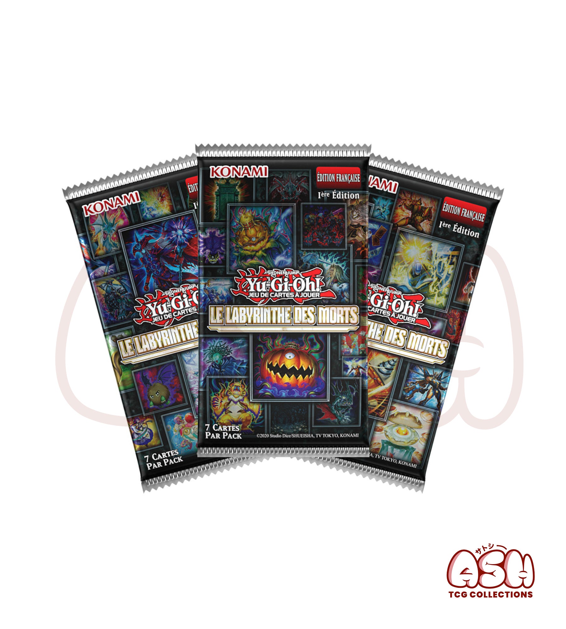 Booster Yu-Gi-Oh Le Labyrinthe des Morts face