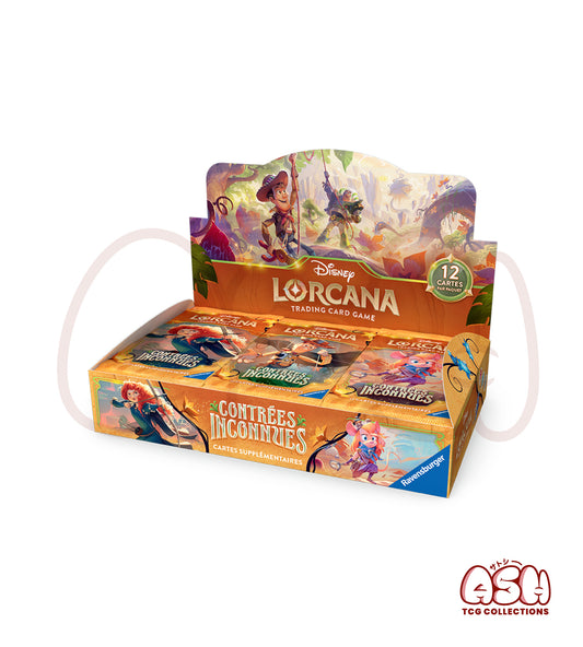 Display Lorcana Contrées Inconnues Disney face