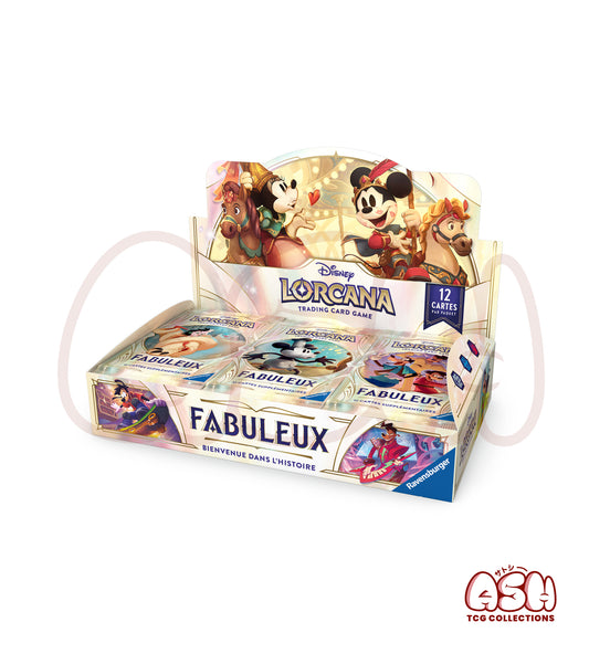 Display Lorcana – Fabuleux chapitre 9 – Boîte de 24 Boosters