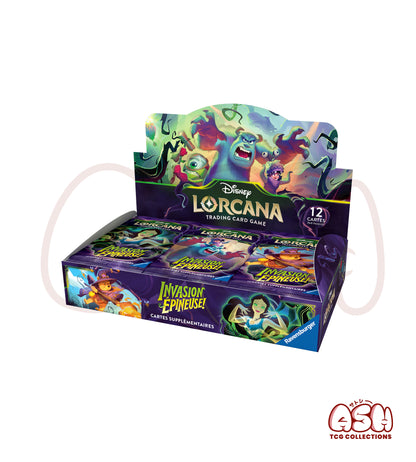 Display Lorcana Disney Chapitre 13 Invasion Épineuse face