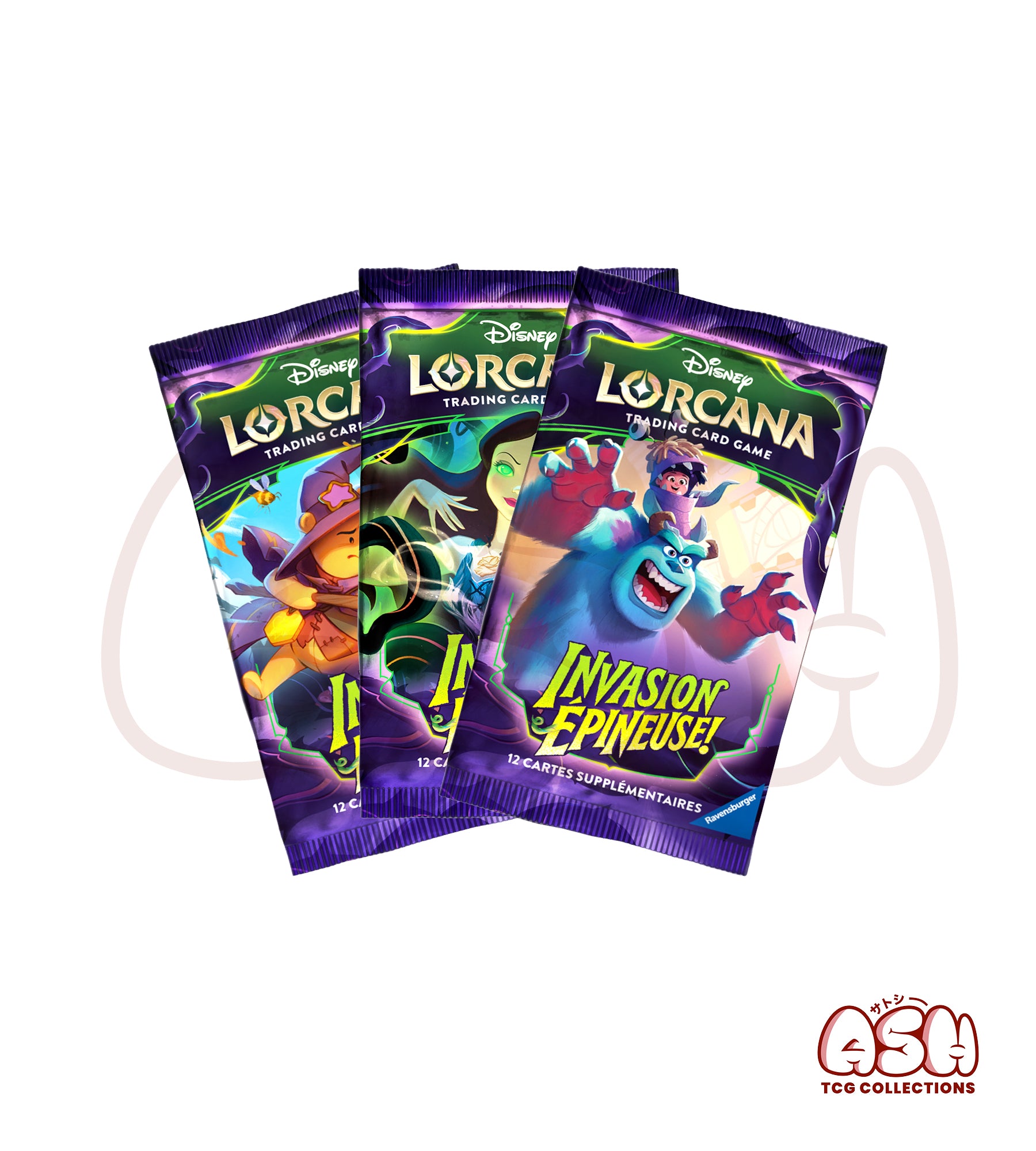 Booster Lorcana Disney Chapitre 13 Invasion Épineuse face