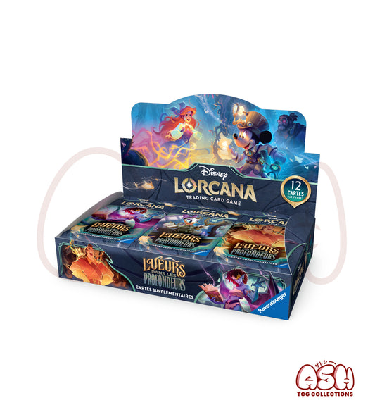 Display Lorcana – Lueurs dans les Profondeurs Chapitre 10 – Boîte de 24 Boosters