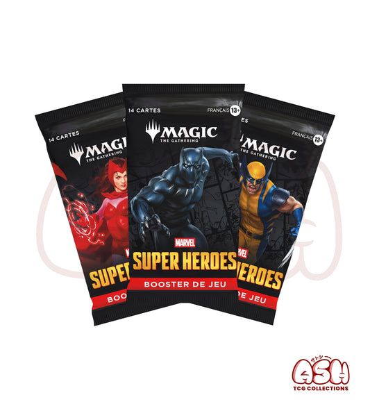 Play Booster MTG Magic Marvel Super Heroes artset