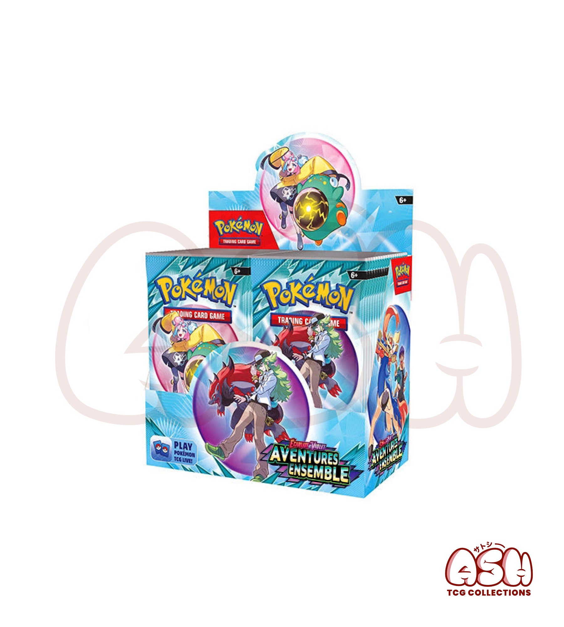 Display Pokémon Aventures Ensembles EV9 face
