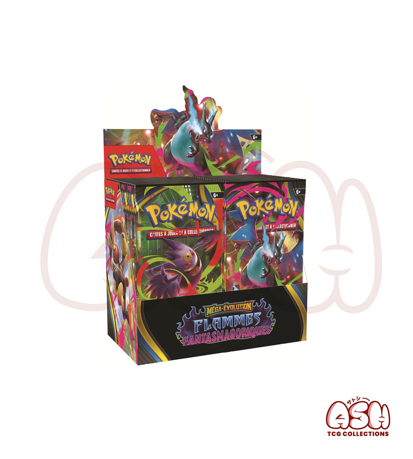 Display Pokémon ME02 – Flammes Fantasmagoriques – 36 Boosters Scellés
