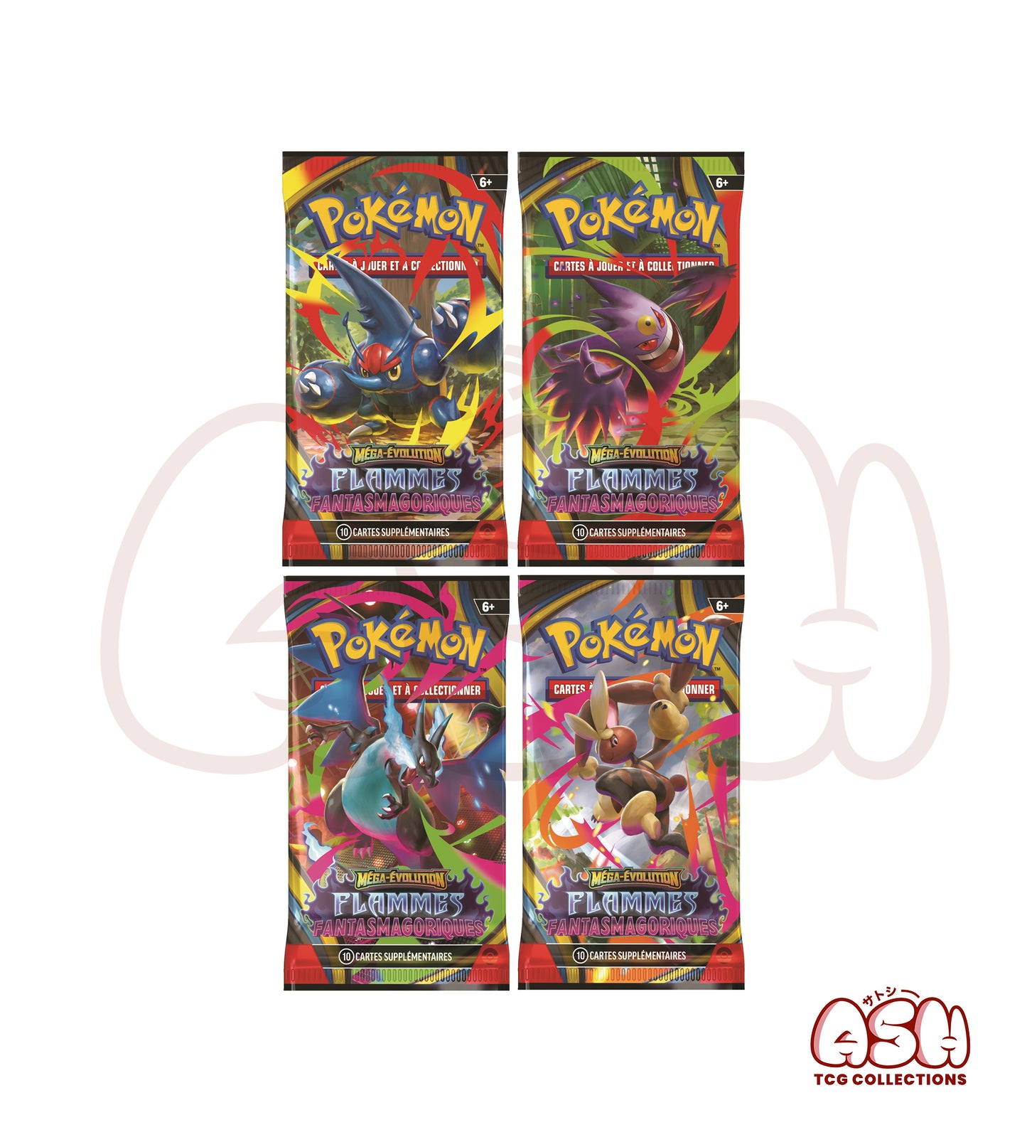 Display Pokémon ME02 – Flammes Fantasmagoriques – 36 Boosters Scellés