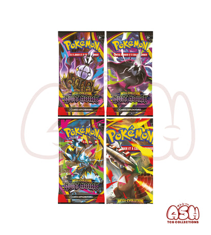 Artset Boosters Display Pokémon ME05 Nuit Noire face