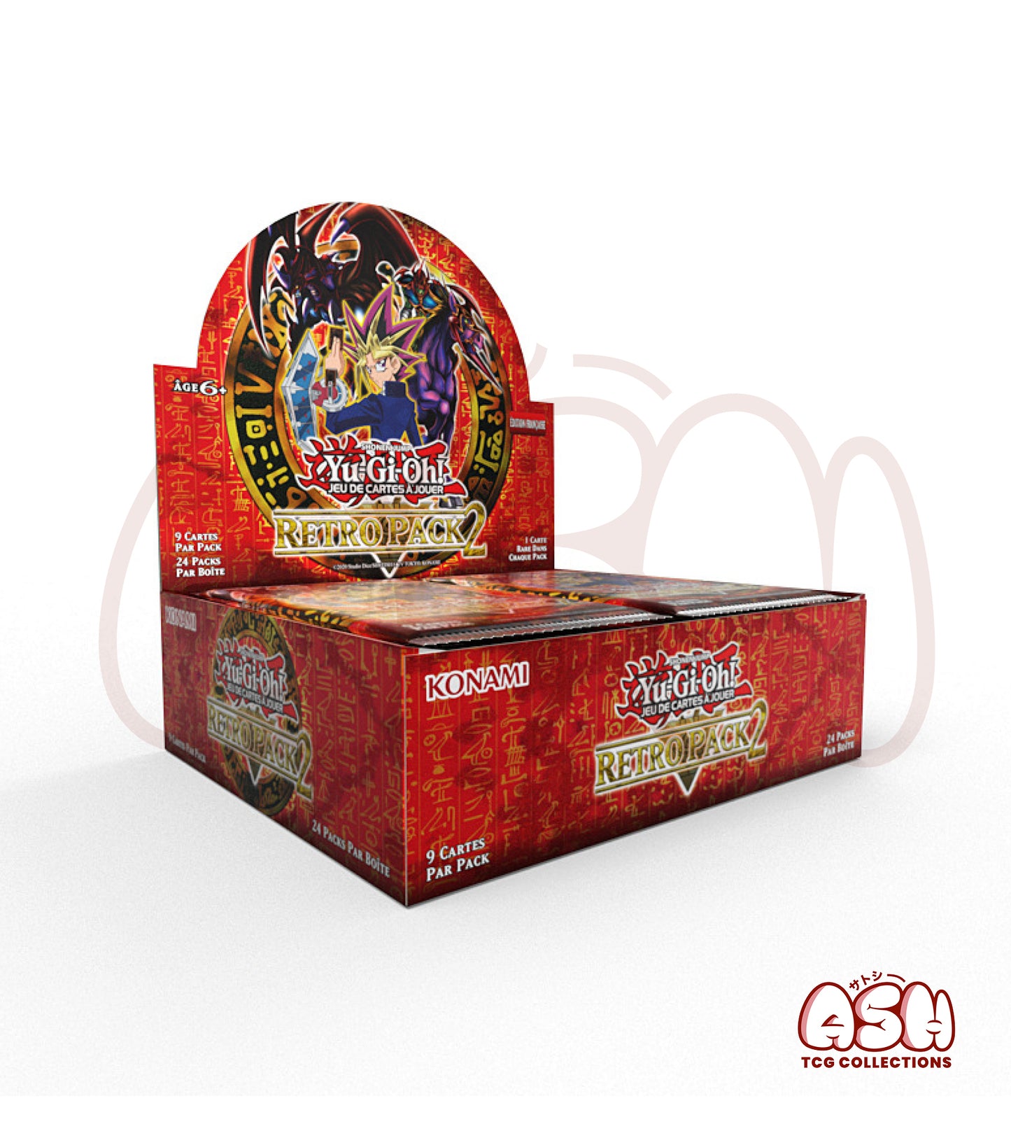 Display Yu-Gi-Oh! Retro Pack 2 – Réimpression – 24 Boosters - FR