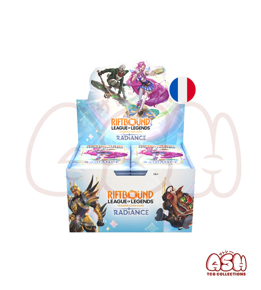 Display Riftbound Radiance League of Legends français face