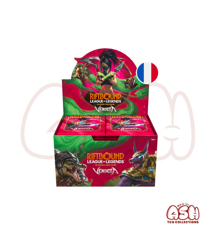 Display Riftbound Vendetta League of Legends français face