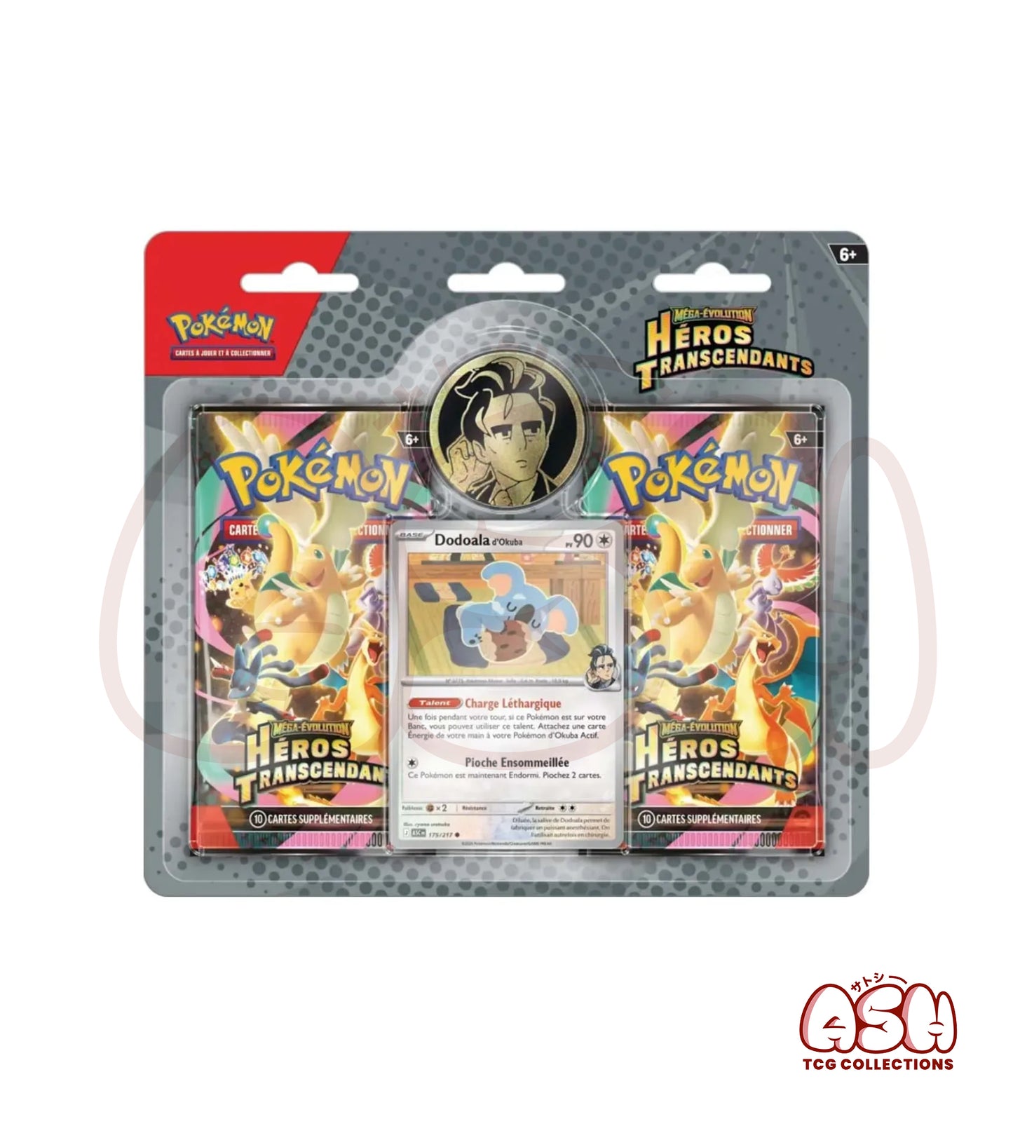 Duopack Pokémon ME02.5 – Héros Transcendants – 2 Boosters