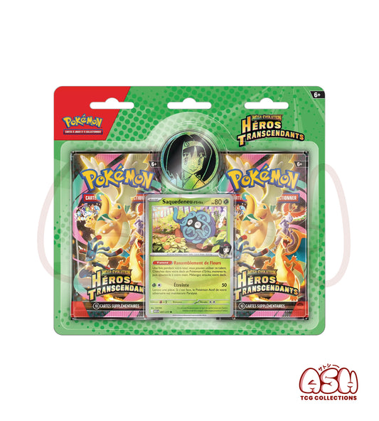 Duopack Pokémon ME02.5 – Héros Transcendants – 2 Boosters