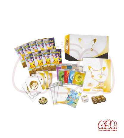 Contenu ETB Pokémon 30 ans face