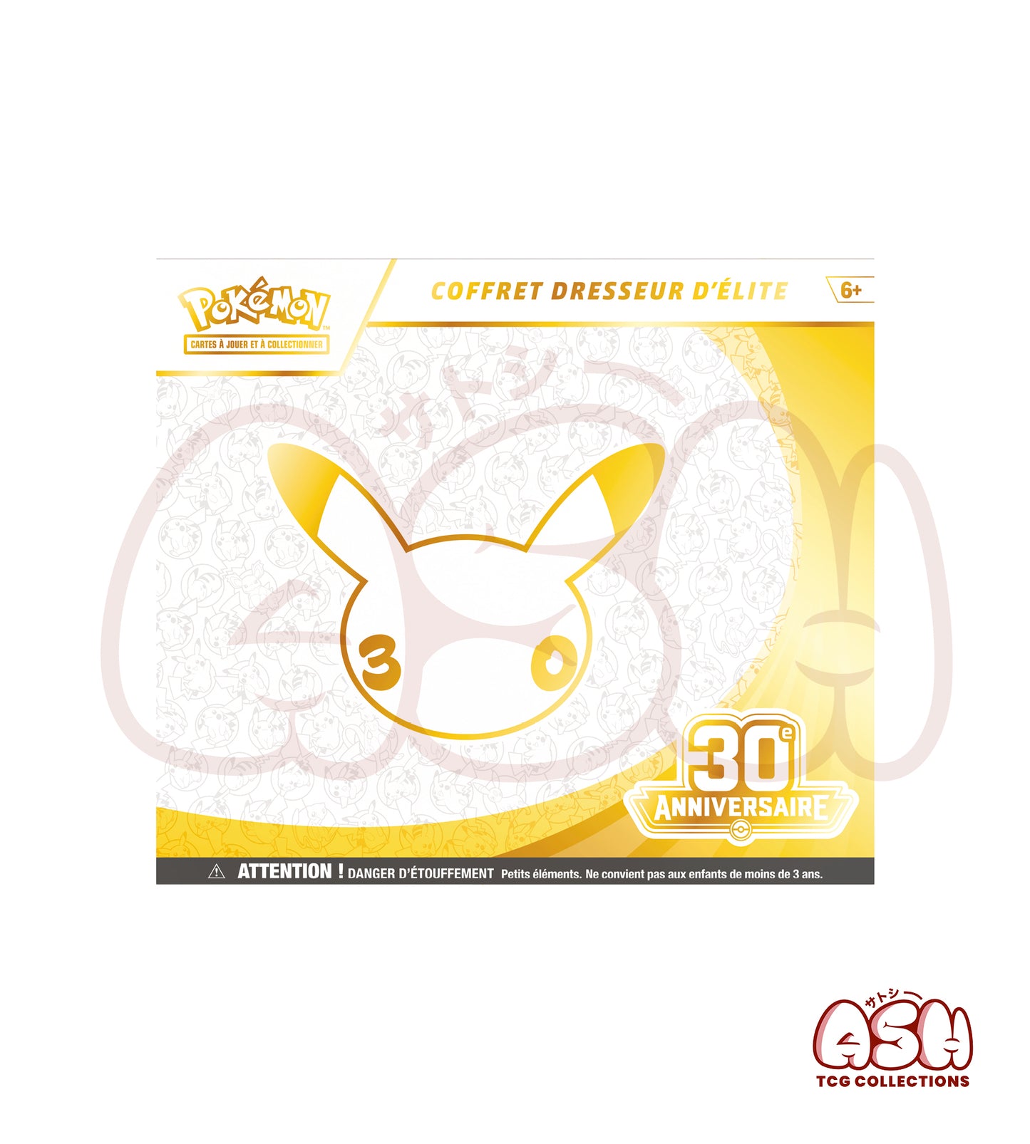 ETB Pokémon 30e anniversaire face