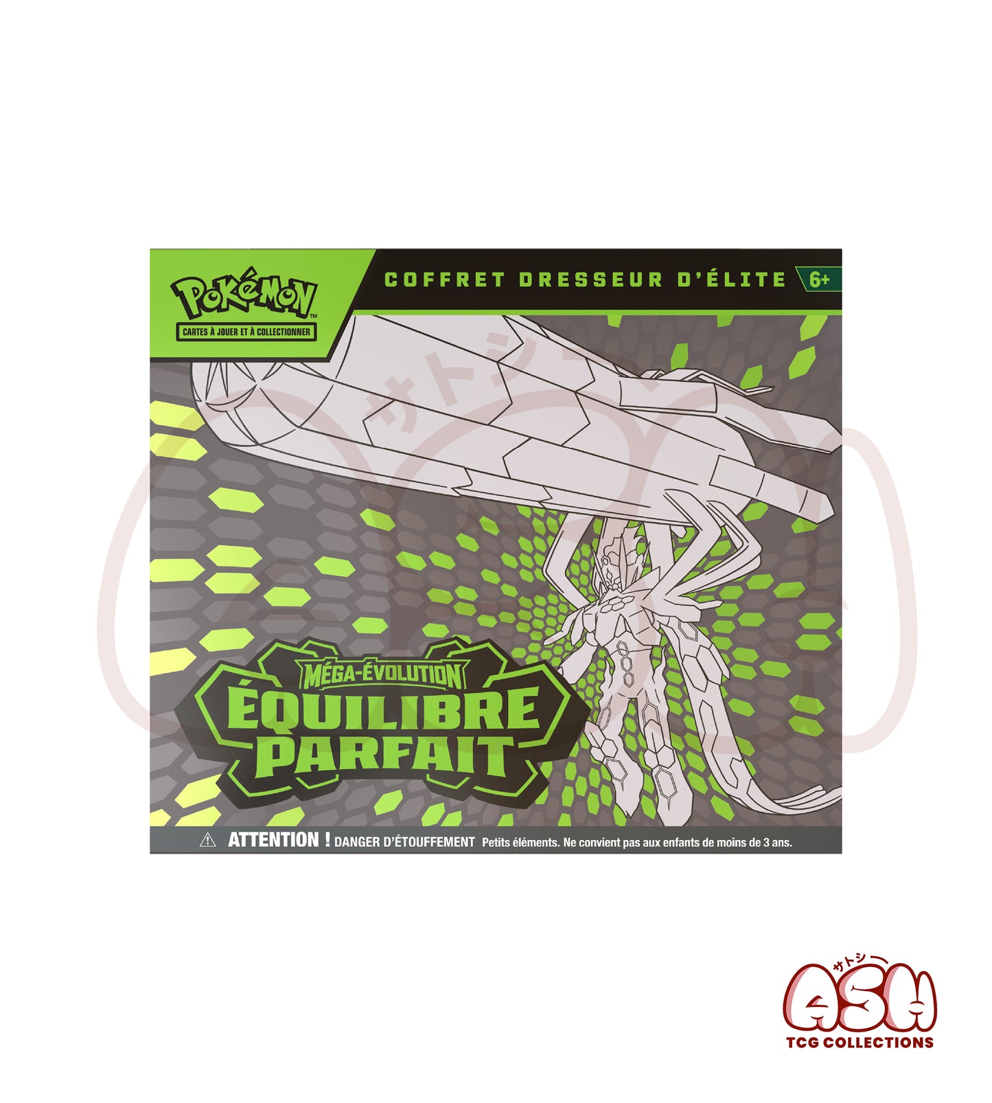 Elite Trainer Box Pokémon Mega Évolution Équilibre Parfait face