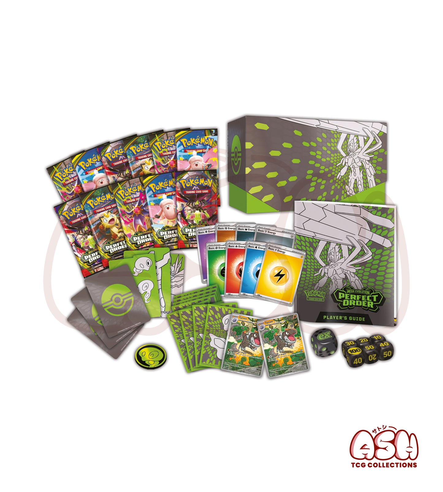 ETB Pokémon Mega Évolution Équilibre Parfait contenu