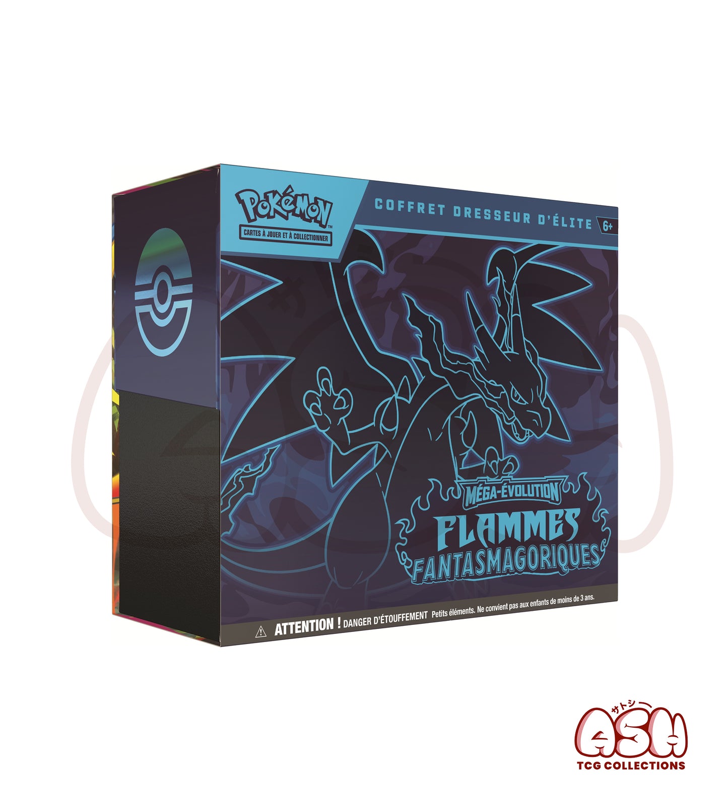 Elite Trainer Box Pokémon ME02 – Flammes Fantasmagoriques – 9 Boosters