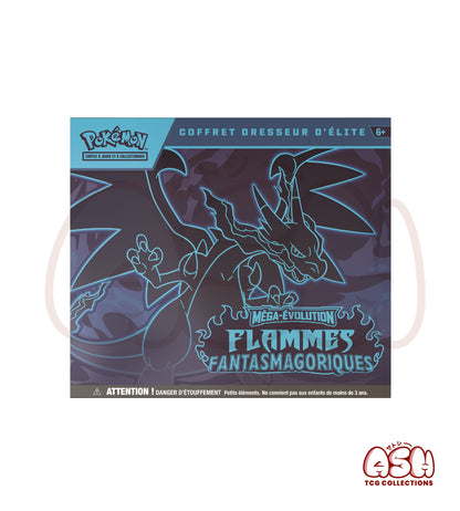 Elite Trainer Box Pokémon ME02 – Flammes Fantasmagoriques – 9 Boosters