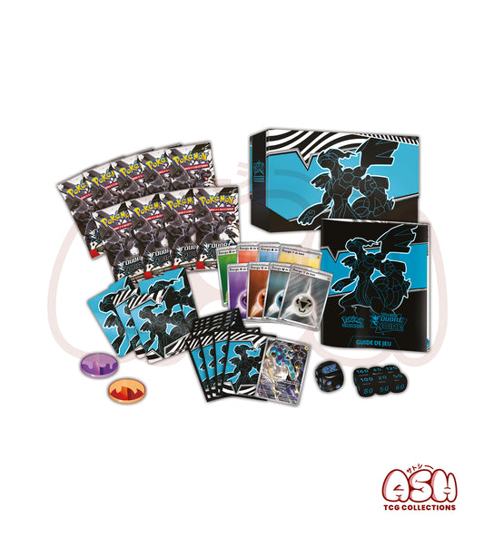 Elite Trainer Box Pokémon EV10.5 – Noir & Blanc : Foudre Noire – 9 Boosters + Carte Promo Fulguris