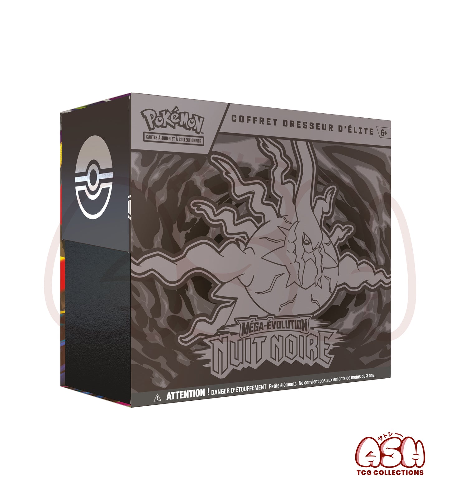 ETB Pokémon Méga-Évolution 05 Nuit Noire Darkrai côté
