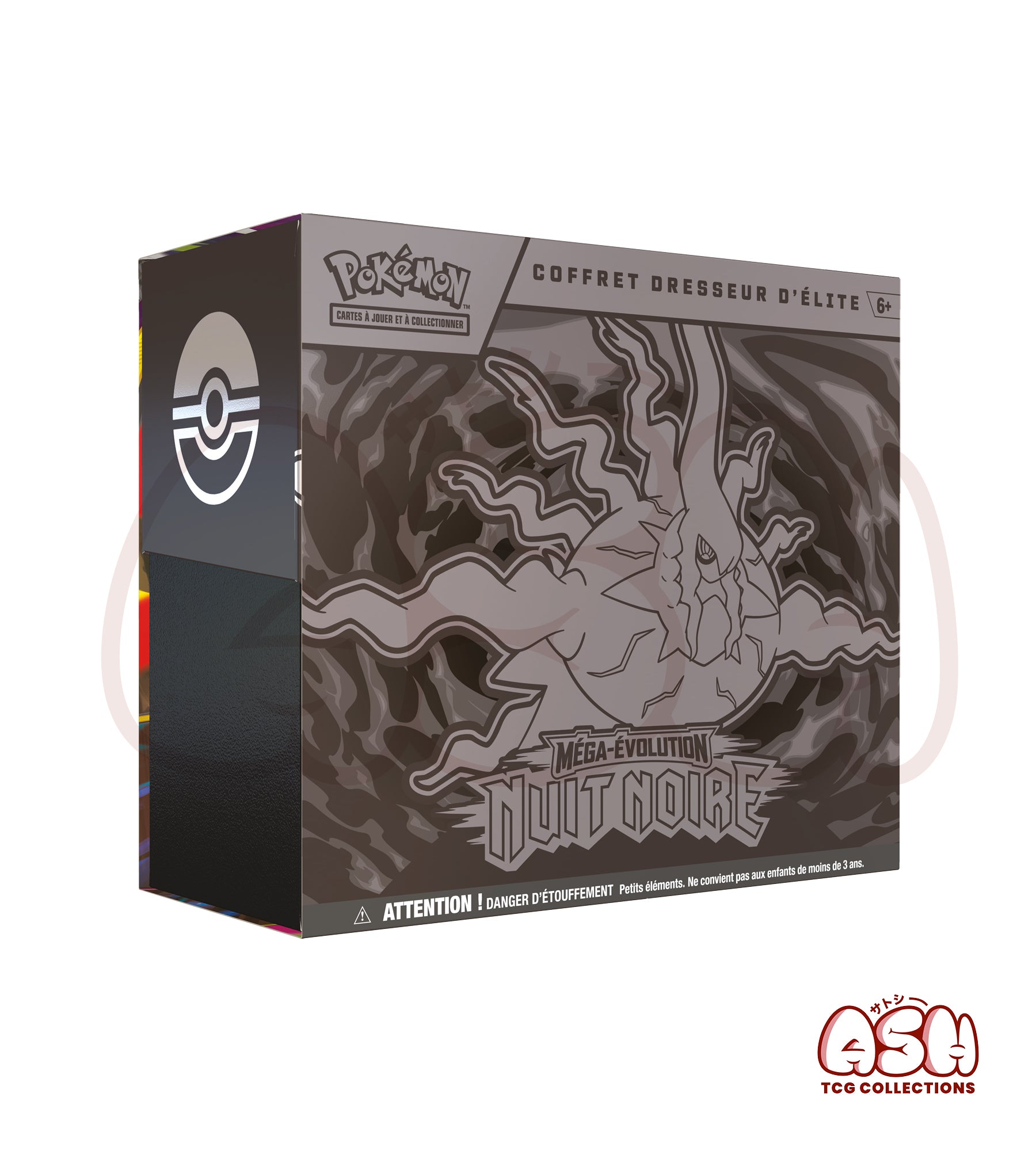 ETB Pokémon Méga-Évolution 05 Nuit Noire Darkrai côté