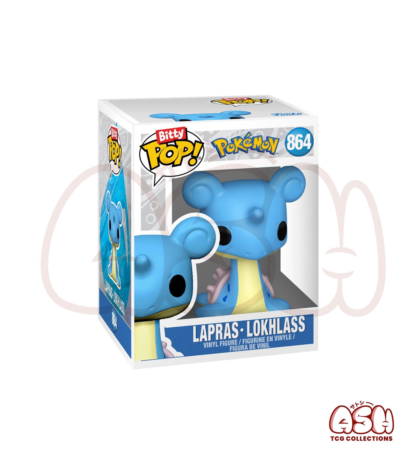 Funko Pop! Bitty Pokémon – Pack de 4 : Salamèche, Voltali, Lokhlass & Rattata