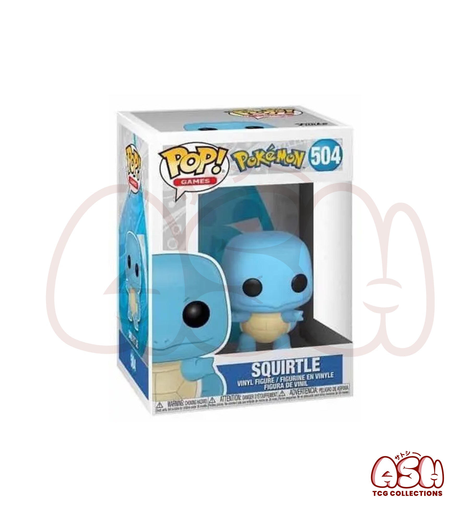 Funko Pop Pokemon Carapuce vue face