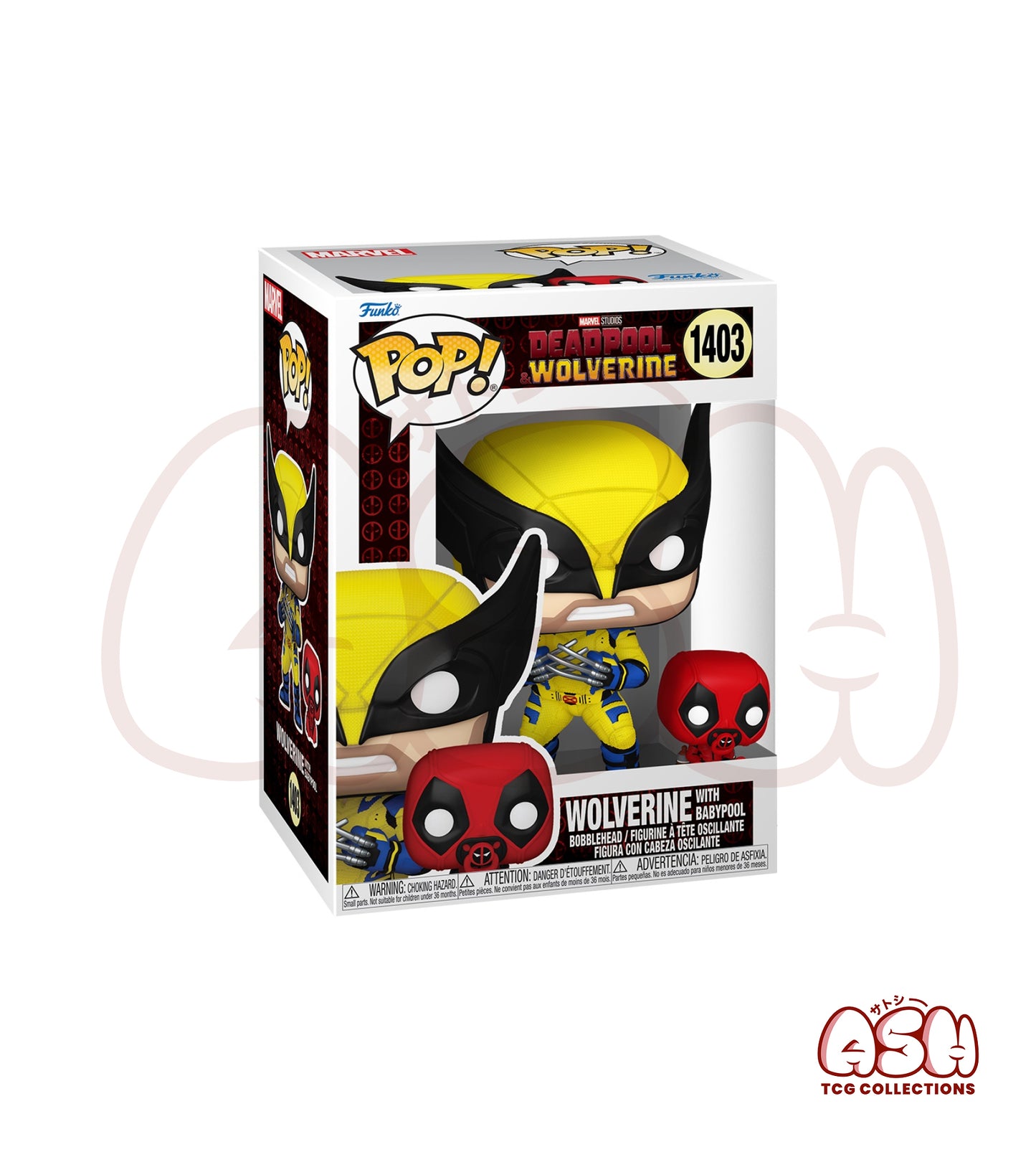 Funko Pop! Marvel: Deadpool 3 – Wolverine with Babypool 1403