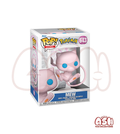 Funko Pop Pokemon Mew vue face