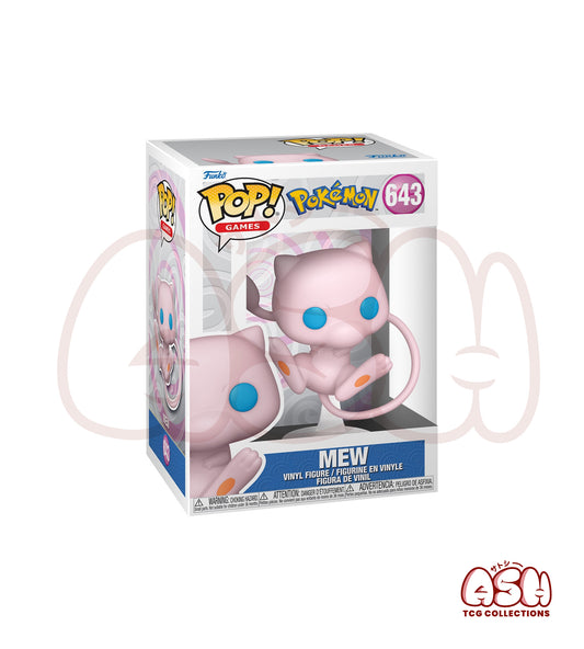 Funko Pop Pokemon Mew vue face