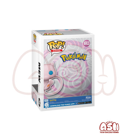Funko Pop Pokemon Mew vue dos