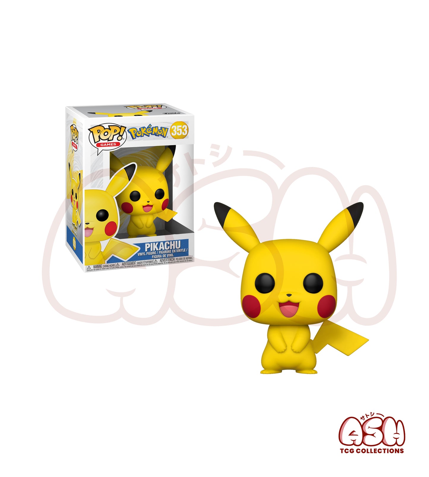 Funko Pop! Games: Pokémon – Pikachu S1 353