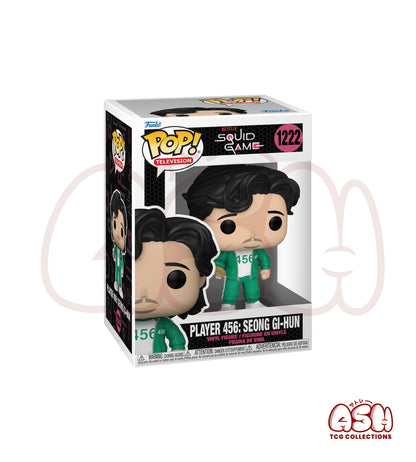 Funko Pop Player 456 Netflix vue face