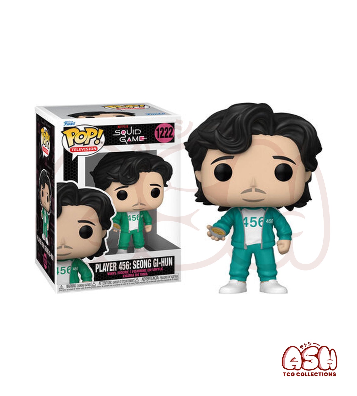 Funko Pop Player 456 Netflix vue côté