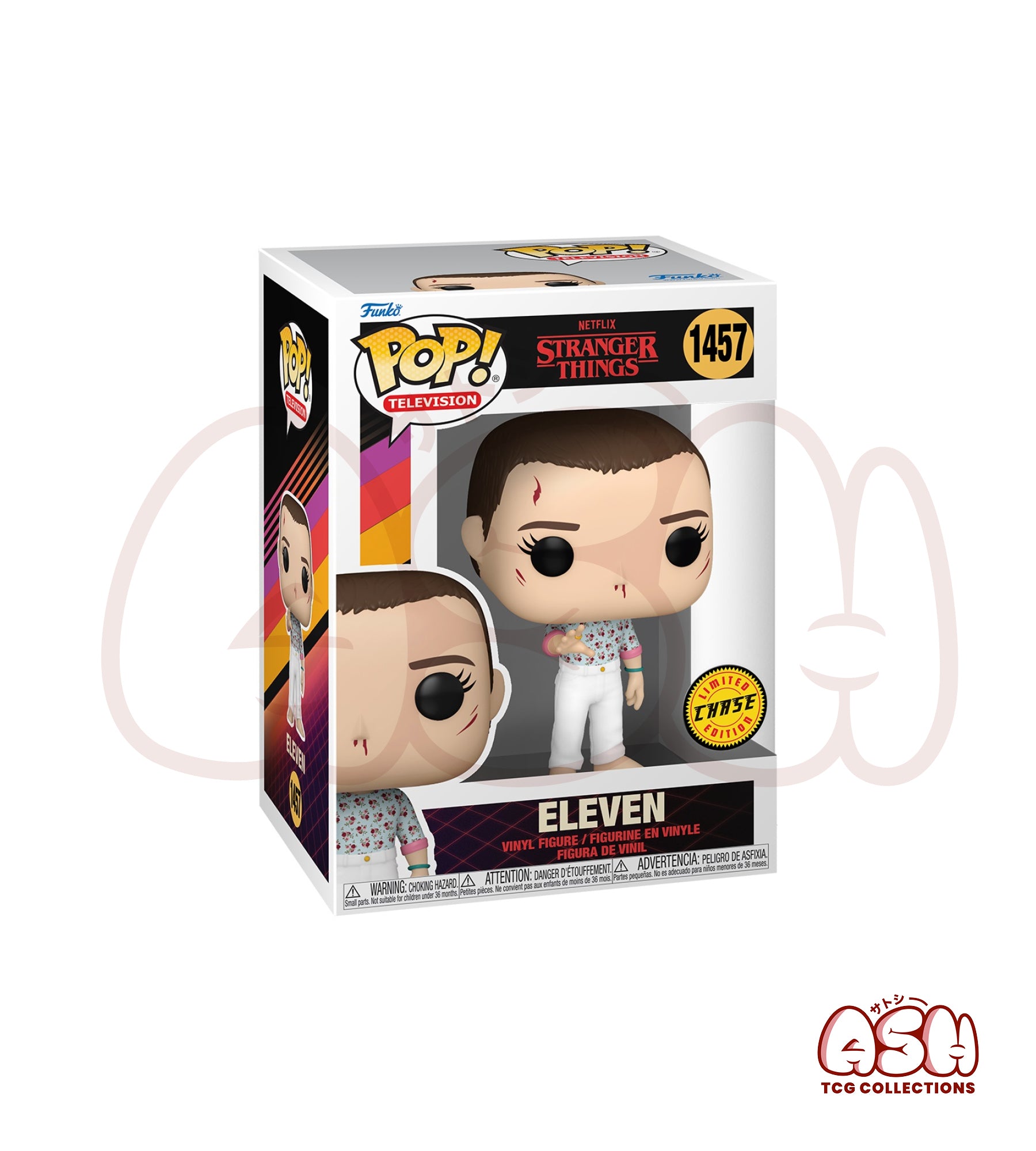Funko Pop Eleven Stranger Things Netflix vue face