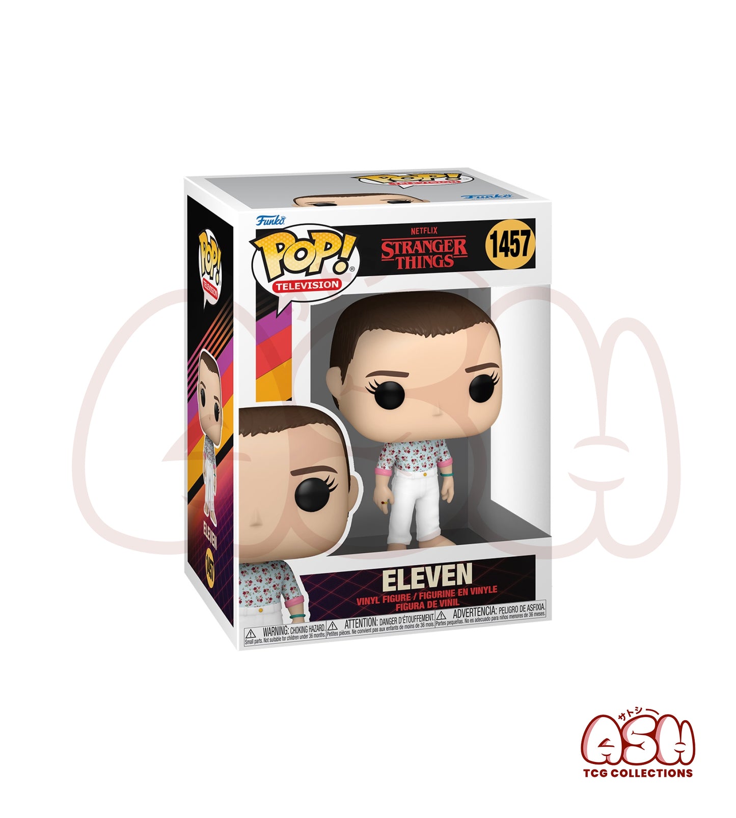 Funko Pop Eleven Stranger Things vue face
